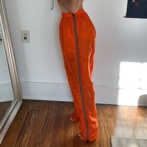 Nike Bright Orange Athletic pants